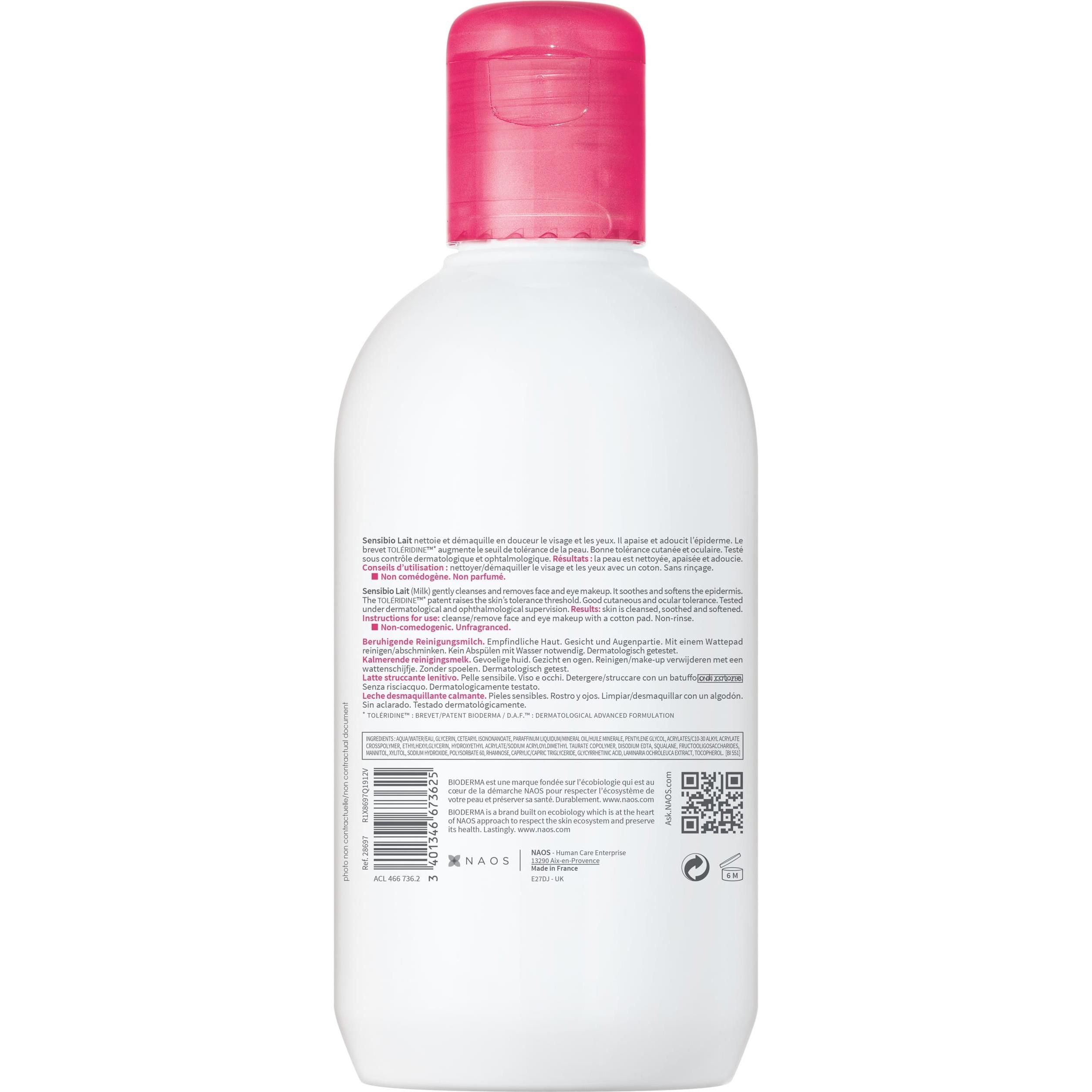 Thumbnail - Bioderma, Gesichtsreinigung, Sensibio Lait (Reinigungsmilch, 250 ml)
