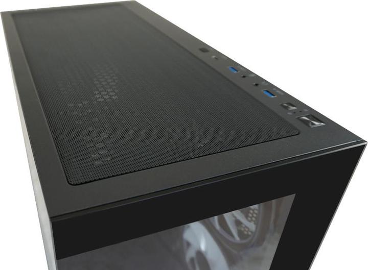 Produktbild LC-Power Geh?use MidiTower 715B black USB3.2/Audio,o.Netzteil,SEAMLESS X (Mini-ITX, ATX, mATX)