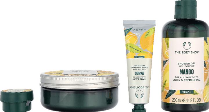 Produktbild The Body Shop MEDIUM MANGO ETUCHE 4 Stück (Körperpflegeset)