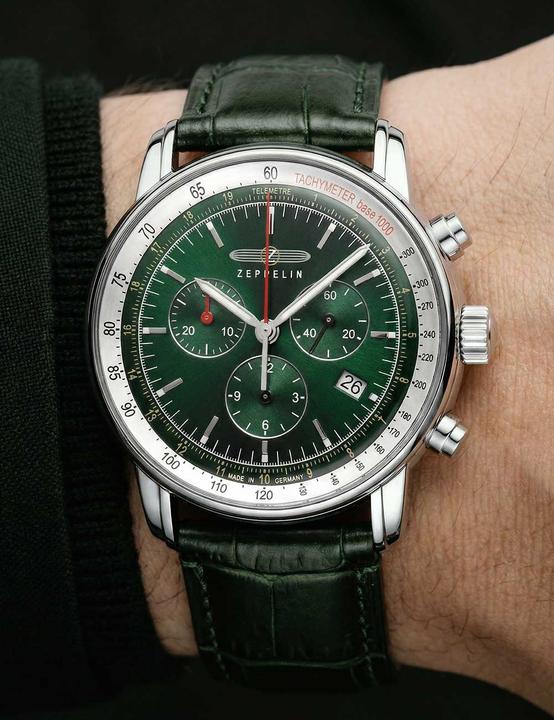 Produktbild Zeppelin Zegarek LZ 14 Marine 8888-4 quartz (Analoguhr, Chronograph, 42 mm)