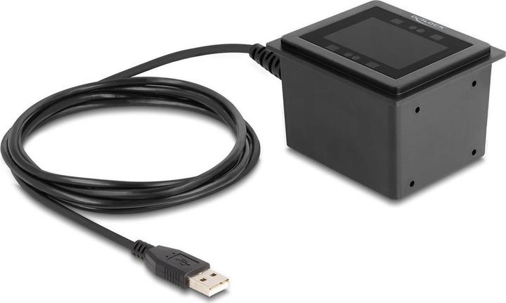 Produktbild Delock USB Barcodescanner 1D und 2D kabelgebunden für den stationären Einbau (1D-Barcodes, 2D-Barcodes, QR-Code)