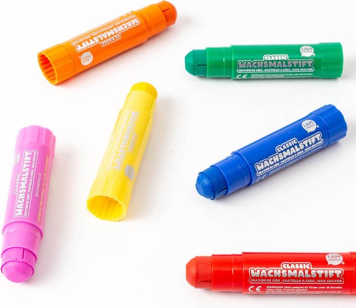 Immagine prodotto I Am Creative Pastelli a cera classici, 6 colori (6x)