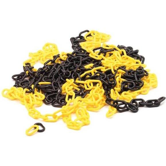 Velleman, Absperrung, Kunststoffkette Gelb/Schwarz