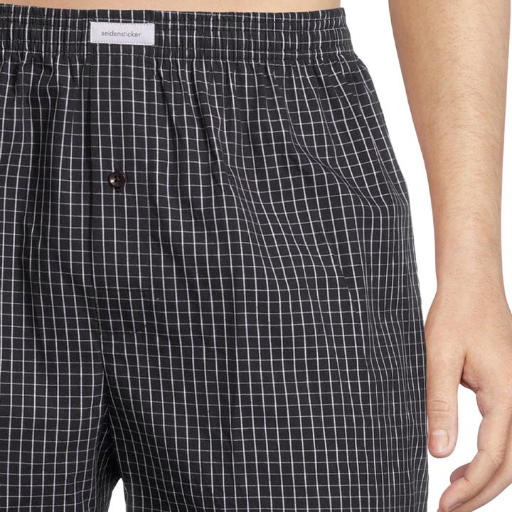 Produktbild Seidensticker 4er Pack Web Boxershorts (L, 4er Pack)