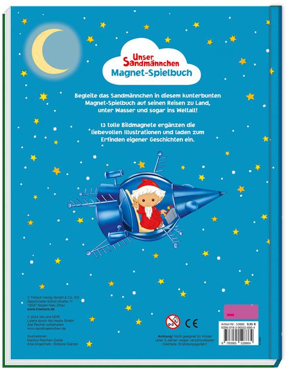 Immagine prodotto Il nostro gioco magnetico Sandman (Tedesco)