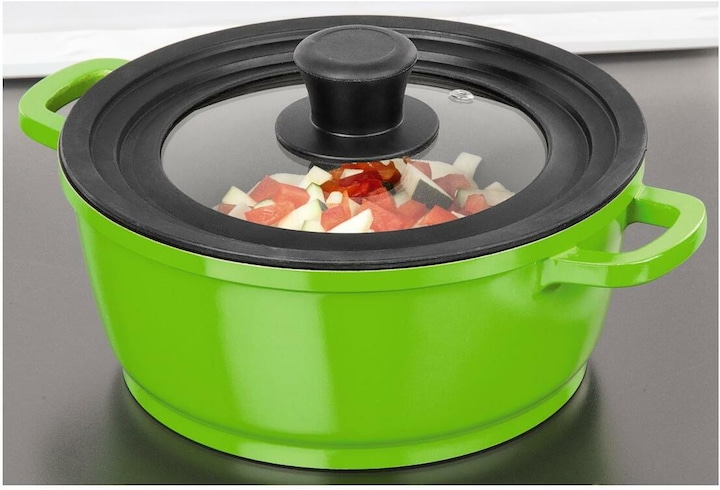 Immagine prodotto Xavax Coperchio Coperchio universale con foro per il vapore per pentole e padelle (21 cm, Materiale sintetico, Vetro)