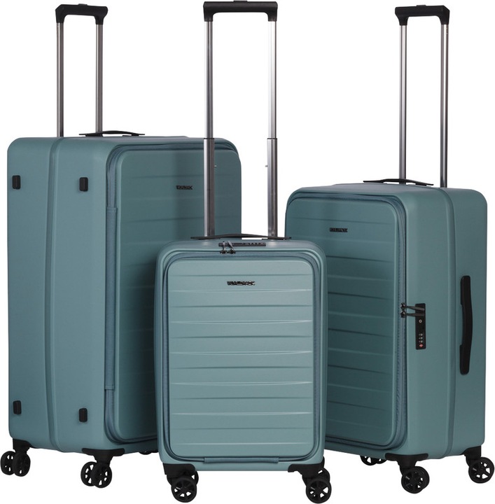 Image du produit Worldpack Valise à roulettes Seattle 3 pièces (114 l, Bagage à main (jusqu'à 50l), M (50 - 90l), L (90 - 115l))
