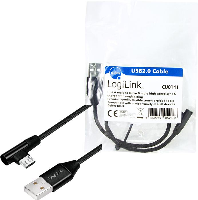 Produktbild LogiLink CU0141 (0.30 m, USB 2.0)
