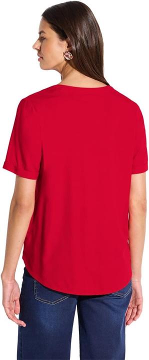 Immagine prodotto Street One Damesblouse in effen kleur, Glory Red, 34 (34)