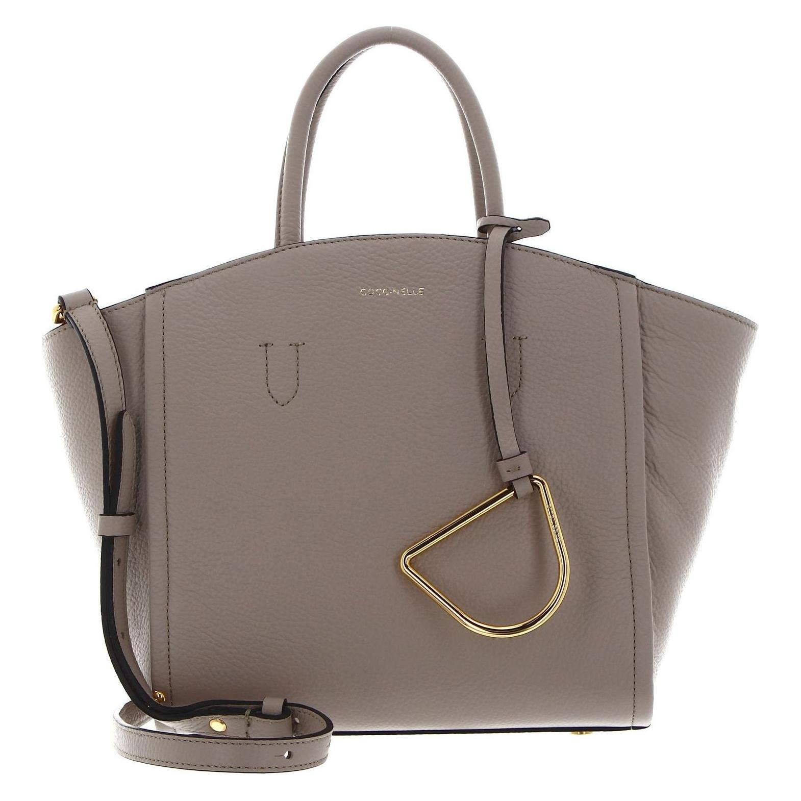 Coccinelle, Damen, Handtasche, Narcisse Handbag, Beige