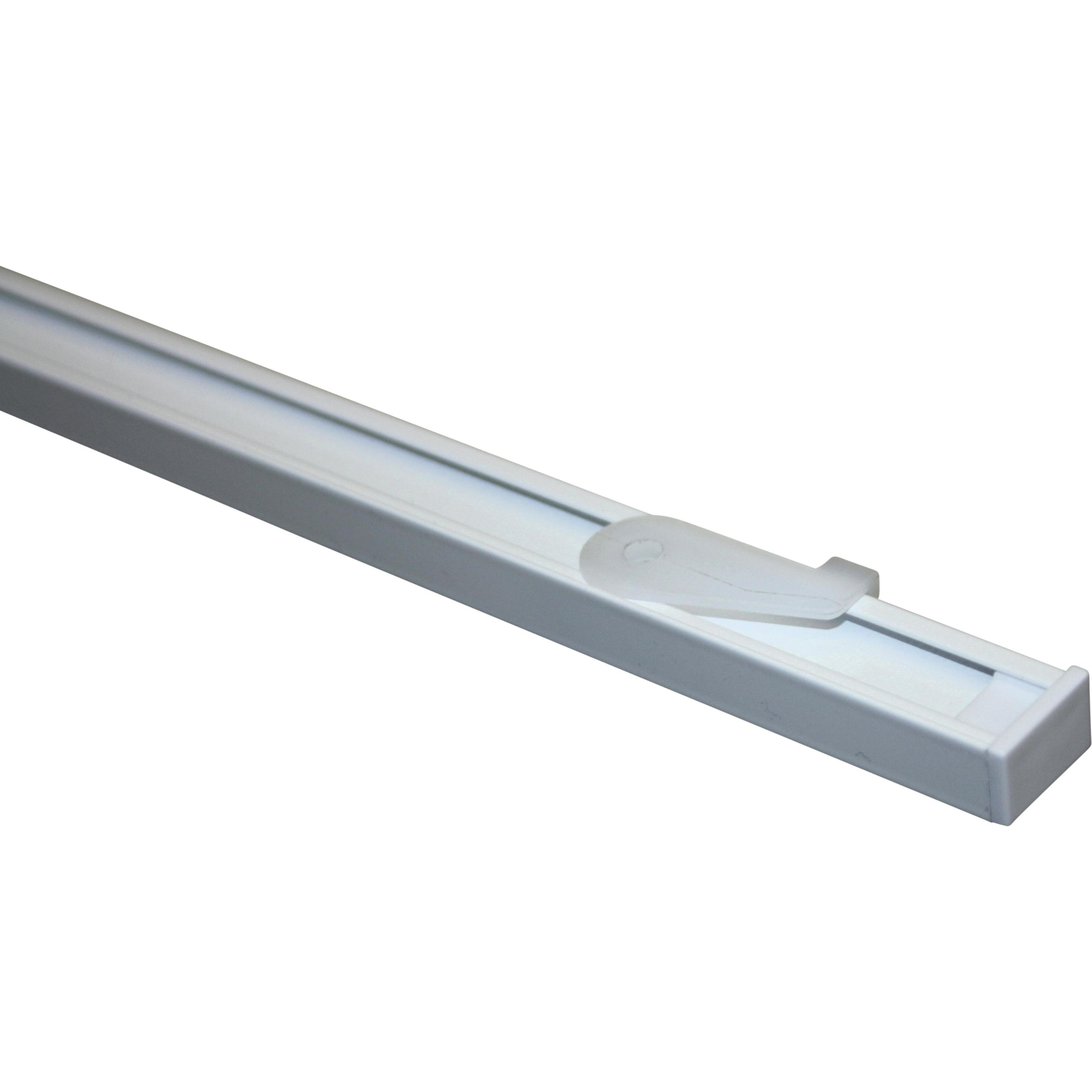 Gardinia, Vorhang Zubehör, Aluminium-Vorhangschienen Set 1-Lauf Lucy