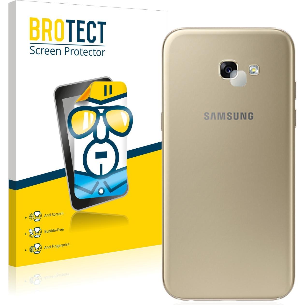 BROTECT Schutzfolie Displayschutz Klar (2 Stück, Samsung Galaxy A5 (2017)), Smartphone Schutzfolie, Transparent