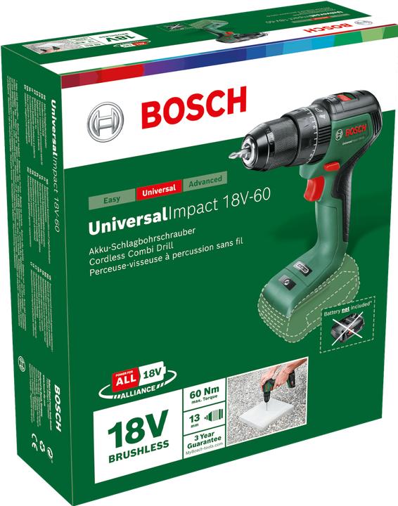 Produktbild Bosch Home & Garden UniversalImpact 18V-60 (Schlagbohrschrauber)