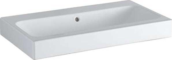 Immagine prodotto Geberit Lavabo iCon 750x485 mm bianco, 124078 senza foro per rubinetto (485 mm, 750 mm)