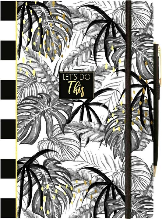 Actual product image The Design Group Tropical Palm A5 Notebook & Pen (A5, Lined)