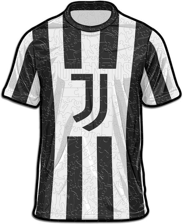 Image du produit Iconic Juventus FC - Maillot - Puzzle en Bois Taille S (150 Pièces) (150 pièces)