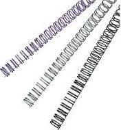Image du produit GBC Fil de reliure 11mm, 34 anneaux, argent, 100 pcs.