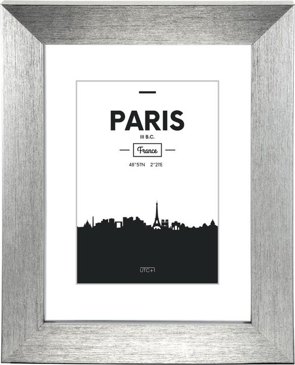 Actual product image Hama Plastic frame Paris, silver, 3 (20 x 28 cm)