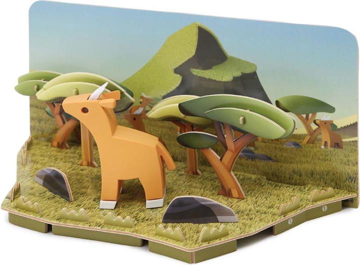 Actual product image Halftoys Animal World - Impala version