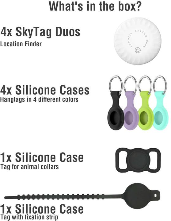 Produktbild 4smarts SkyTag Duos (Android, iOS)