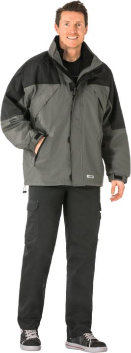 Produktbild Planam Redwood Jacke zink/schwarz S M (M)