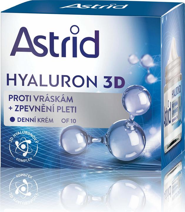 Actual product image Astrid Hyaluron 3D Of 10 - Firming Anti-Wrinkle Day Cream (50 ml, Day cream, Up to SPF 10)