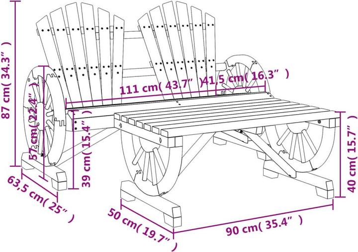 Produktbild vidaXL Clara