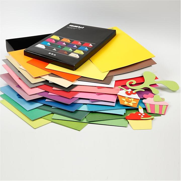 Produktbild Creativ Company Color Bar Papier Kleur, 160 Vellen (100 g/m²)