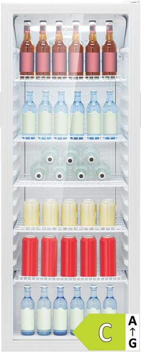 Image du produit Bomann KSG 7292 weiss Glastürkühlschrank 143cm (235 l)