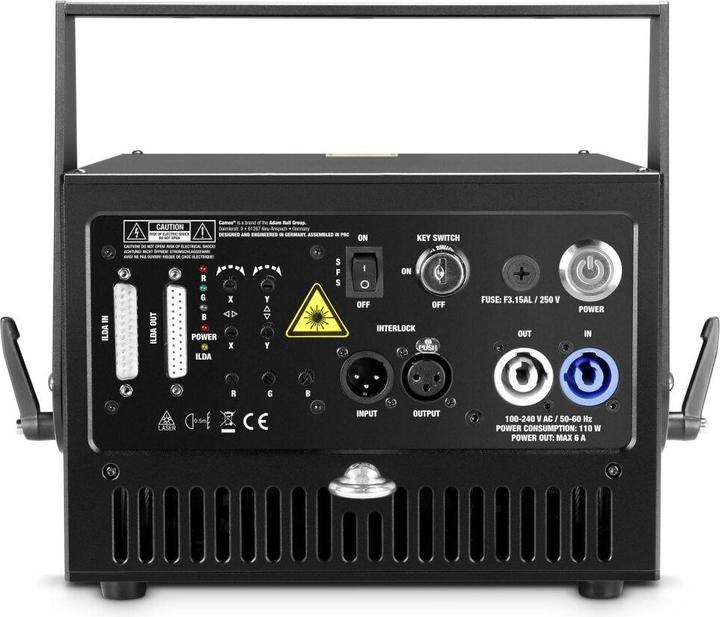 Actual product image D FORCE 3000 RGB Professional Full Diodes