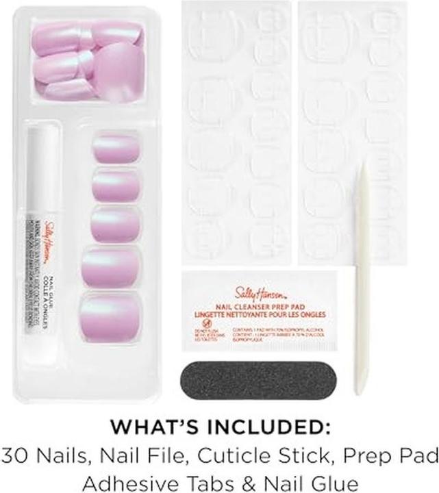 Image du produit Sally Hansen Salon Effects Artificial Nails 401 Affairy To Remember 30 Pieces (Ongles artificiels)