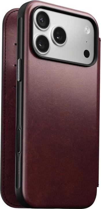 Immagine prodotto Nomad Modern Leather Folio - Lederhülle für iPhone Max, Horween-Leder (Apple iPhone 17 Pro Max)