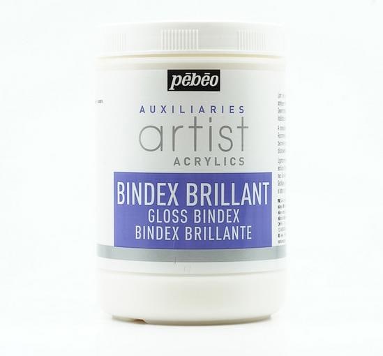 Actual product image Pebeo Artist Acrylics Gloss Bindex (1000 ml)