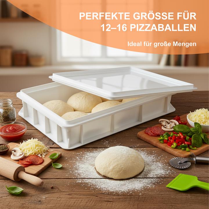 Actual product image Relaxdays Pizzaballenbox mit Deckel