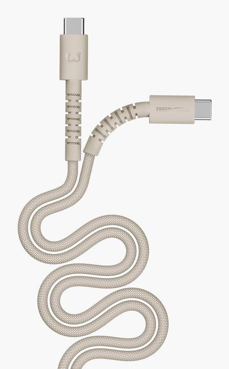 Image du produit Fresh'N Rebel Fresh 'n Rebel USB-C to USB-C Silky Sand (2 m, 100 W)