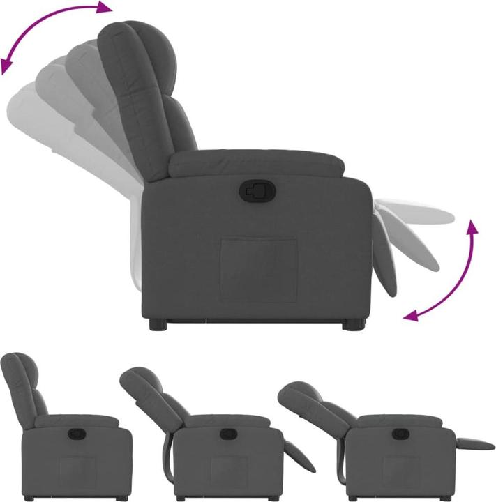 Image du produit vidaXL Relaxsessel mit Aufstehhilfe