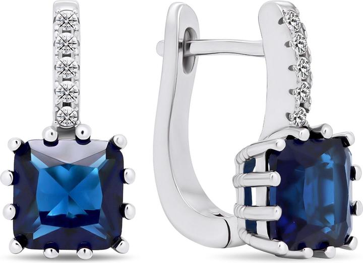 Immagine prodotto Brilio Argento - Orecchini originali in argento con zirconi EA670WB