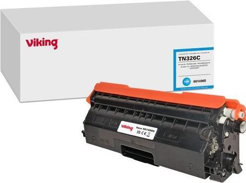 Actual product image Viking Toner cartridge Compatible Brother TN-326C Cyan (C)