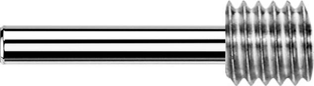 Immagine prodotto Star Piercing Adapter Threadless auf 1.6 mm Gewinde (senza ottone, Titanio)