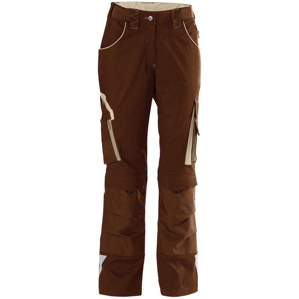 Magni, Arbeitshose, Fortis Damen Bundhose 24,braun/beige,Gr.46 (46)