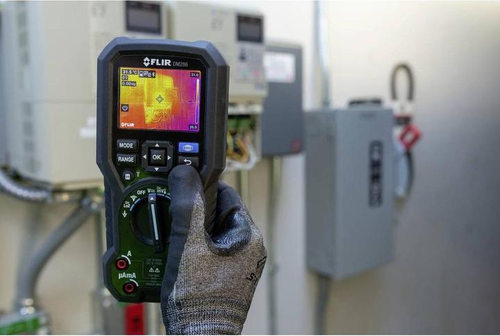 Image du produit Flir DM286 Multimètre portable Caméra thermique intégrée CAT III 1000 V, CAT IV 600V Affichage (Counts) (CAT IV 600V, CAT III 1000V)