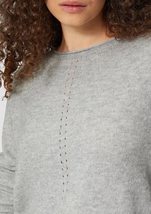 Immagine prodotto S.Oliver Strickpullover Weicher Strickpullover mit Ajour-Detail (46)