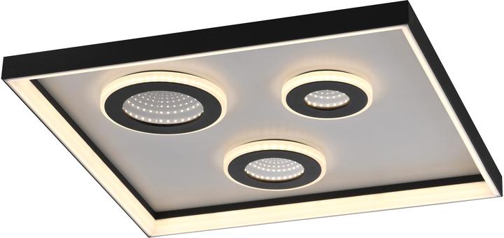 Image du produit Paul Neuhaus LED-Deckenleuchte 6856-18 schwarz, 32 W, 4000 lm, CCT, Fernbedienung (4000 lm)
