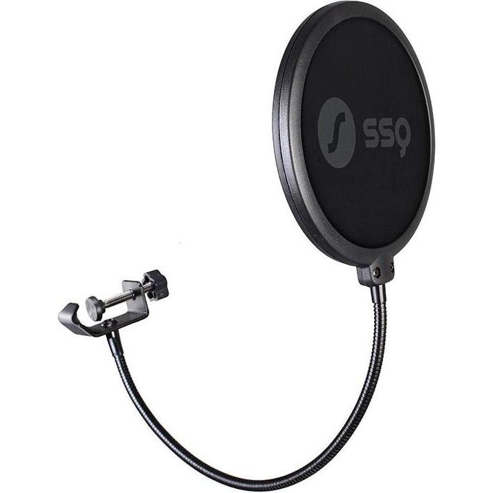 SSQ POP1 - Doppelter Pop-Filter, Mikrofon Popschutz
