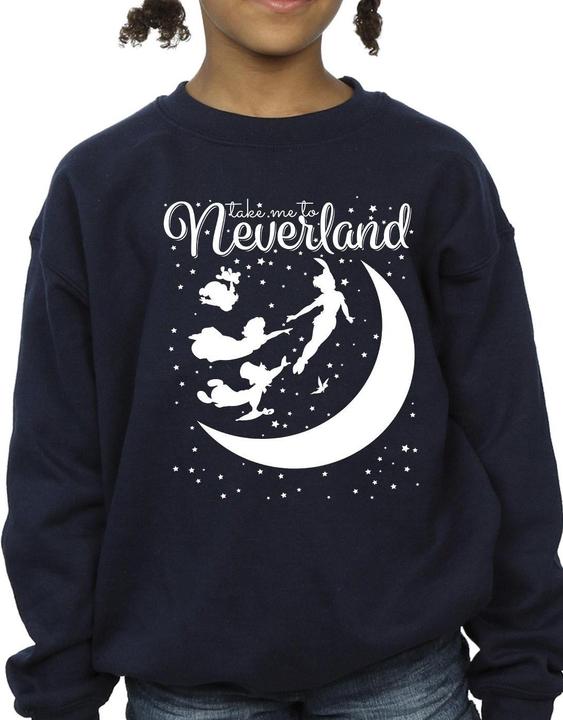Produktbild Disney Peter Pan Take Me To Neverland Sweatshirt Mädchen (140, 146)