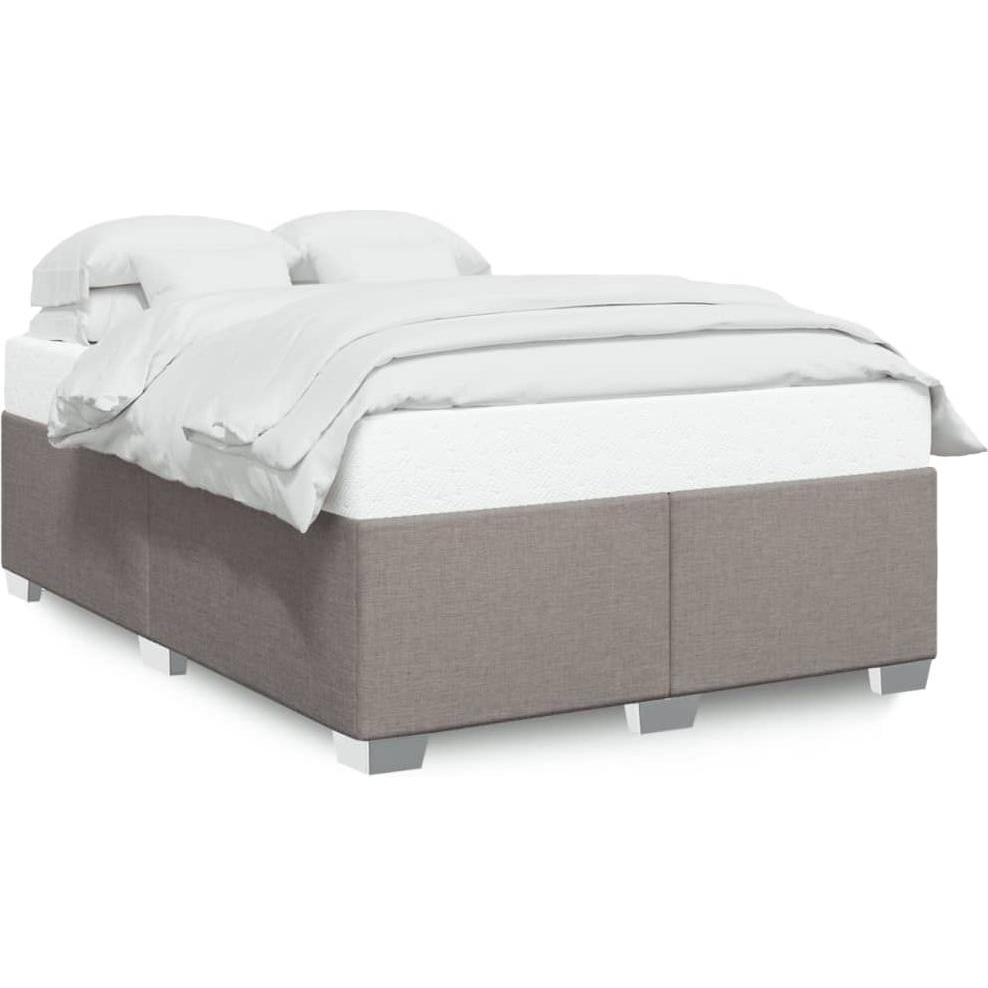 VidaXL, Bett, Bettgestell ohne Matratze Stoff (140 x 200 cm)