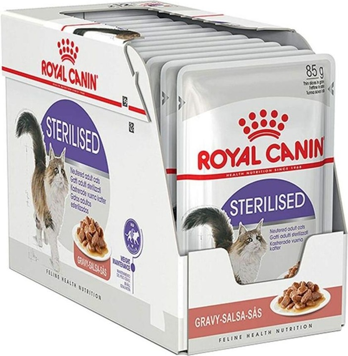 Actual product image Royal Canin Sterilised in sauce (Adult, 12 pcs., 1163.50 g)