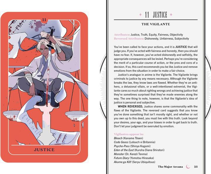 Produktbild Anime Tarot: Explore the Archetypes, Symbolism, and Magic in Anime (Englisch, Natasha Yglesias, 2022)