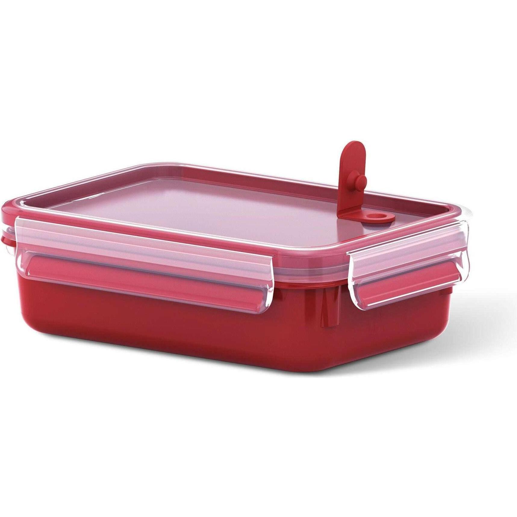 Emsa Clip & Micro, Portapranzo, Rosso