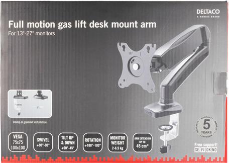 Image du produit Deltaco ARM-534 (Tables, 27", 6.50 kg)